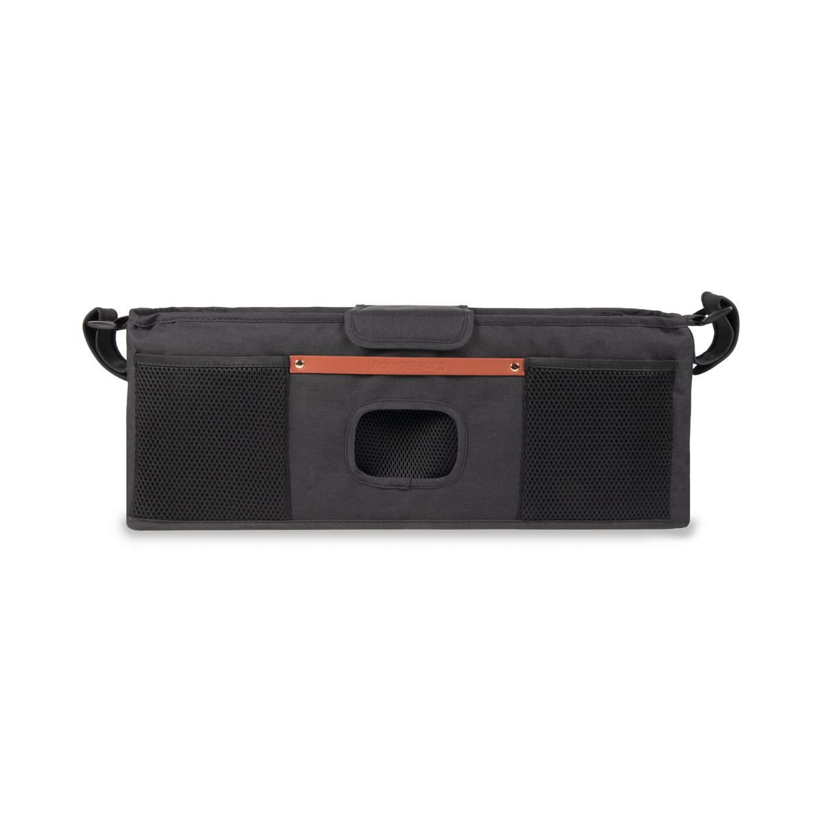 BUGGY-ORGANIZER Parent Console  - Schwarz, Basics, Textil (13.34/59.69/15.88cm) - WONDERFOLD