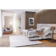 BOXSPRINGBETT 160/200 cm  in Grau  - Schwarz/Grau, Design, Kunststoff/Textil (160/200cm) - Hom`in