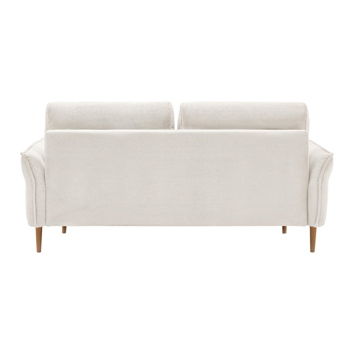 3-SITZER-SOFA Cord Beige  - Beige/Naturfarben, Modern, Holz/Textil (183/85/92cm) - MID.YOU