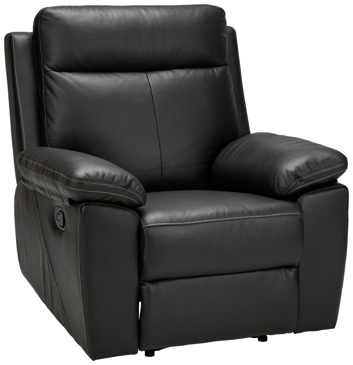 SOFFGRUPP i läderimitation kombination läder/läderimitation svart  - svart/cremefärgad, Klassisk, läder/textil - Xora