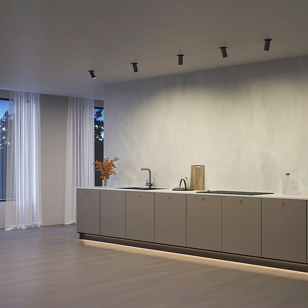 TAKLAMPA Ceiling 5,4/14,1 cm  - svart, Design, metall (5,4/14,1cm) - MAYTONI