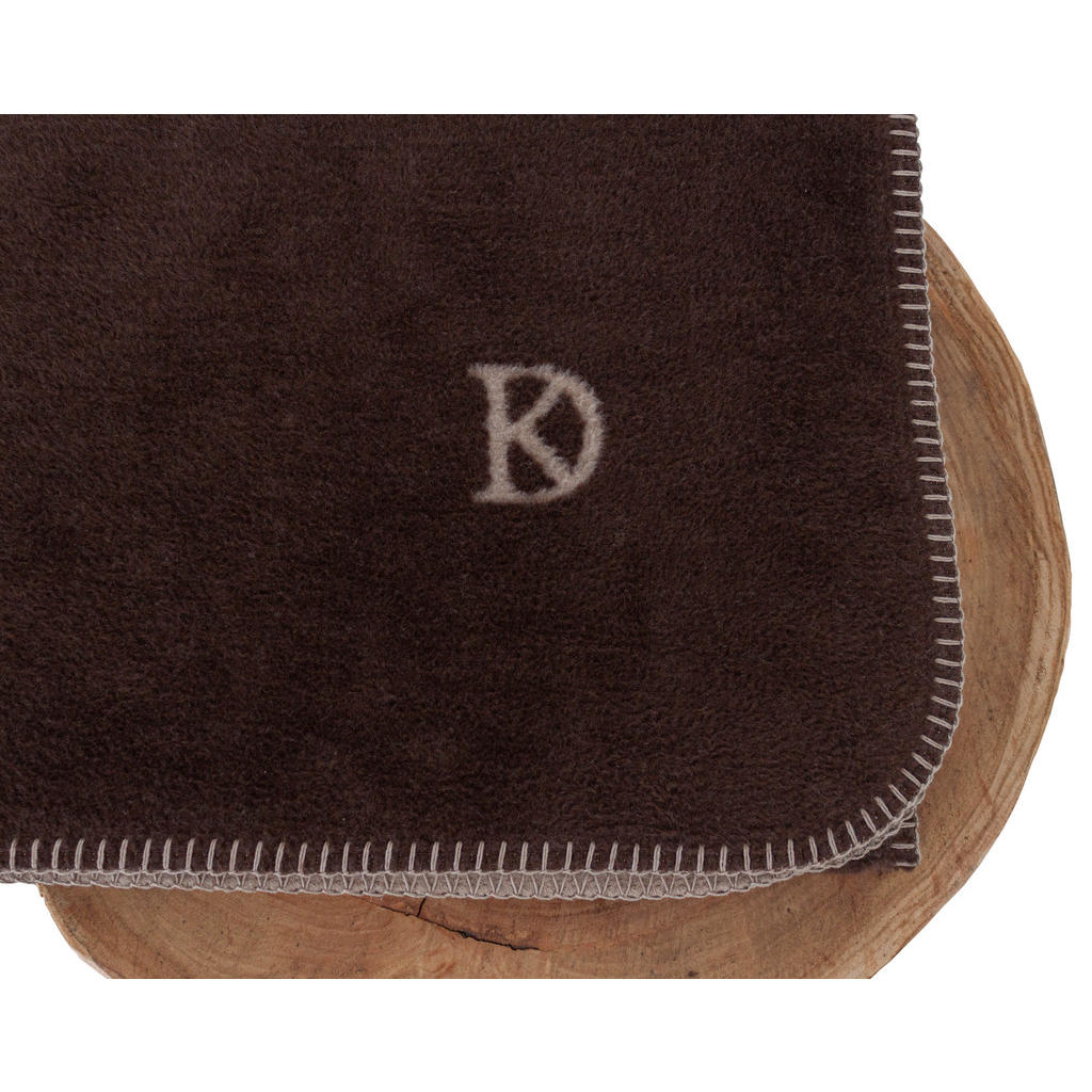 Thumbnail - Dieter Knoll Wohndecke Frame, Taupe, Braun, Textil, Abstraktes, 150x200 cm, atmungsaktiv, Double face, Wohntextilien, De...