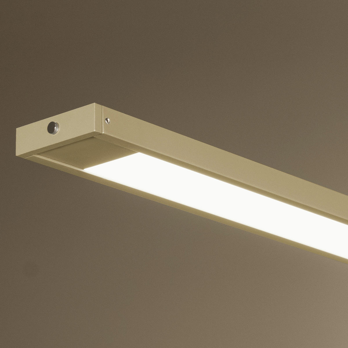 LED-HÄNGELEUCHTE Marlo   - Sandfarben, Design, Glas/Metall (6/90cm) - Fischer & Honsel