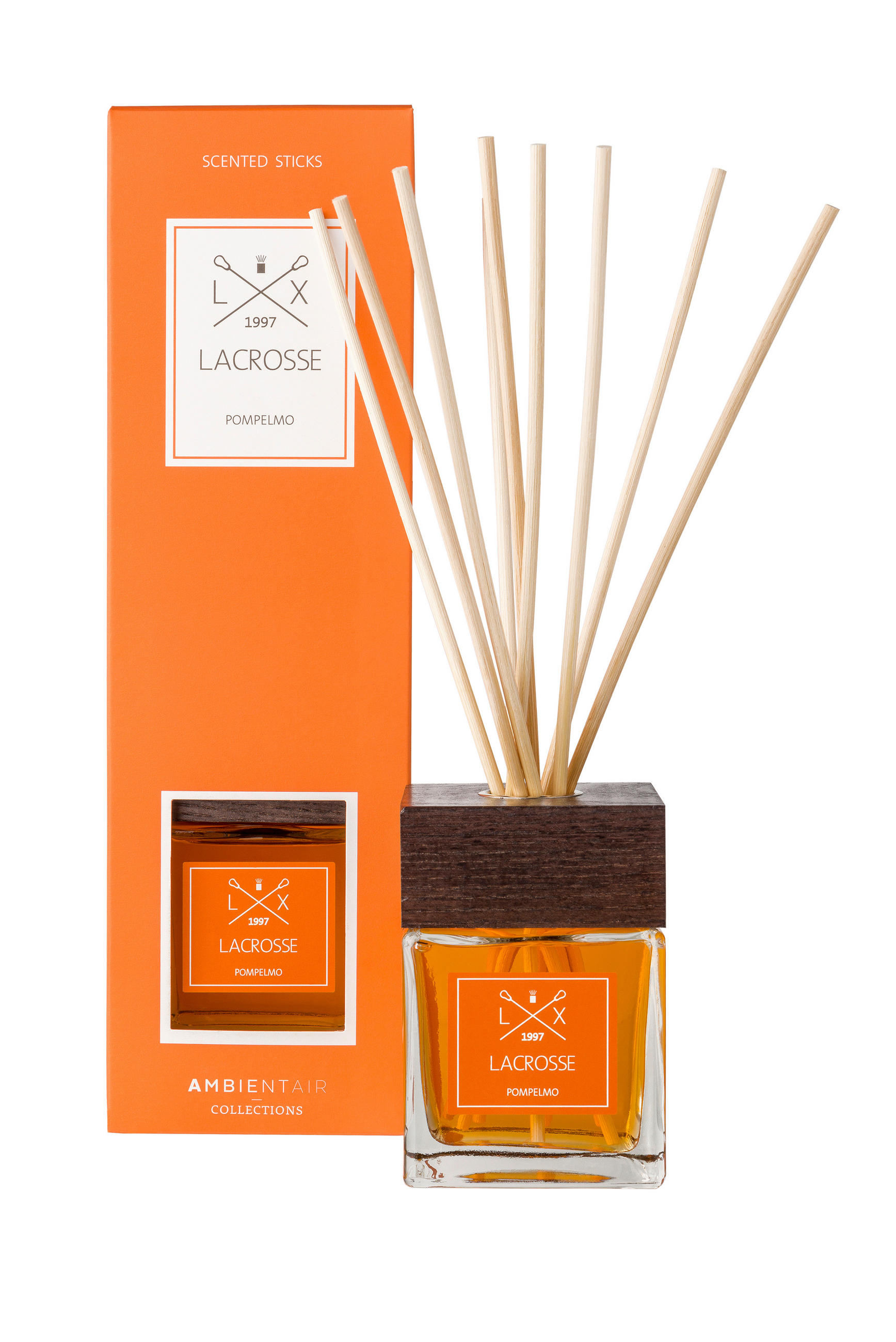 DIŠAVA ZA PROSTOR Pompelmo  - večbarvno, Basics, karton/steklo (200ml) - Lacrosse