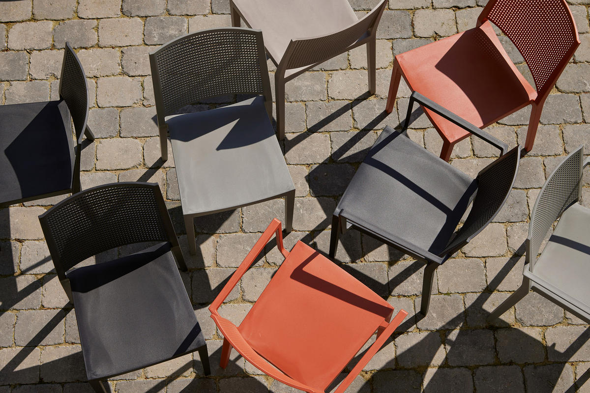 STAPELSTUHL in Kunststoff Taupe  - Taupe, Basics, Kunststoff (46/80/56cm) - Siena Garden