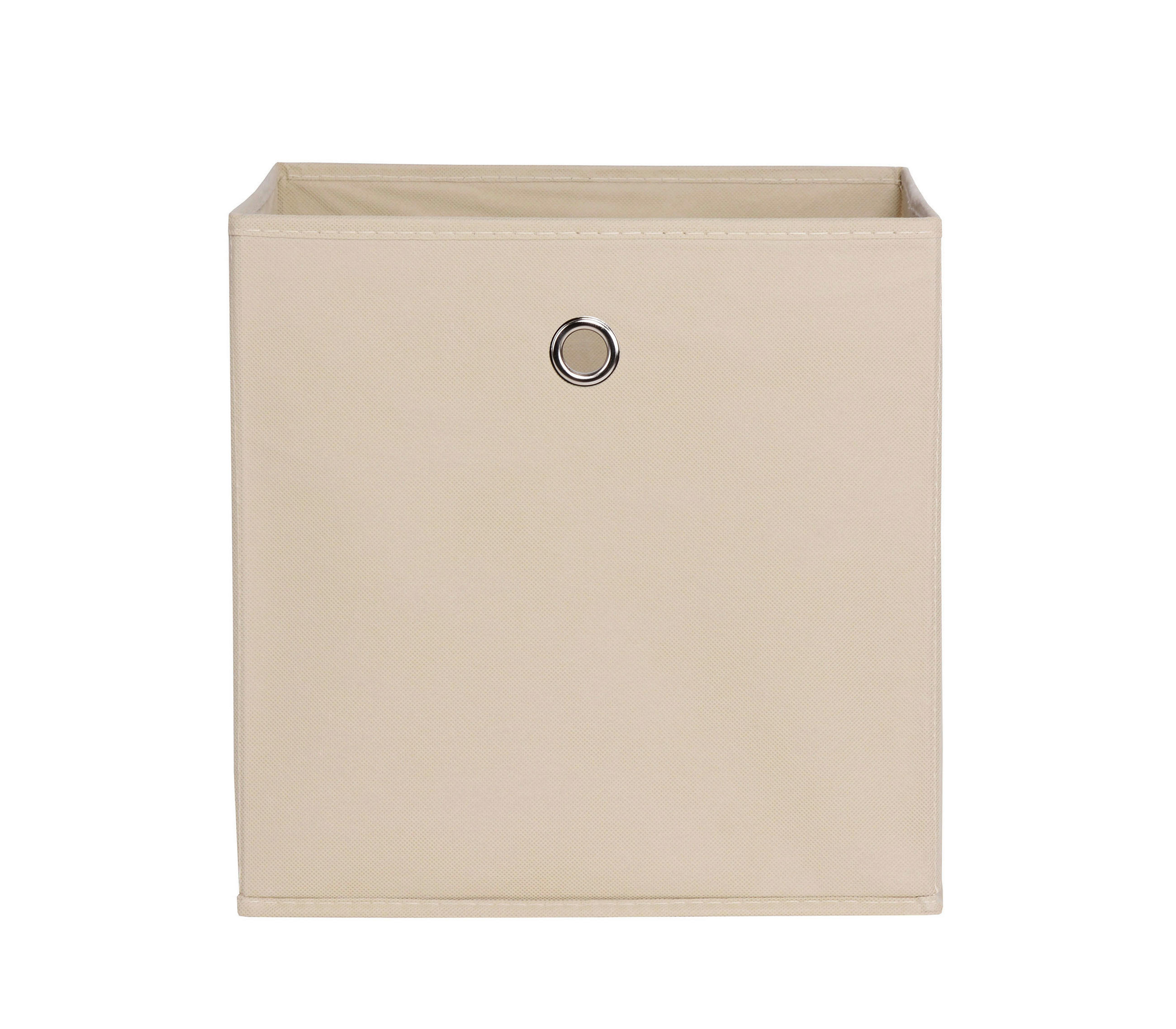 ZLOŽLJIV ZABOJ - bež, Design, tekstil (32/32/32cm) - Carryhome