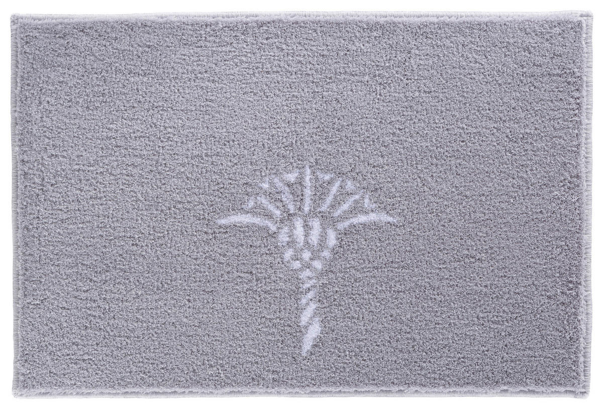 BADTEPPICH Cornflower Grau 50/60 cm  - Grau, Design, Kunststoff/Textil (50/60cm) - Joop!