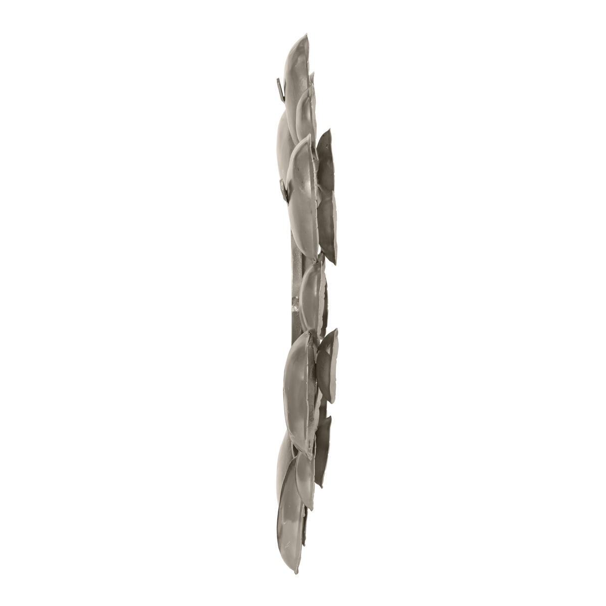 WANDSPIEGEL Silberfarben  - Silberfarben, KONVENTIONELL, Glas/Metall (91/91/2cm)