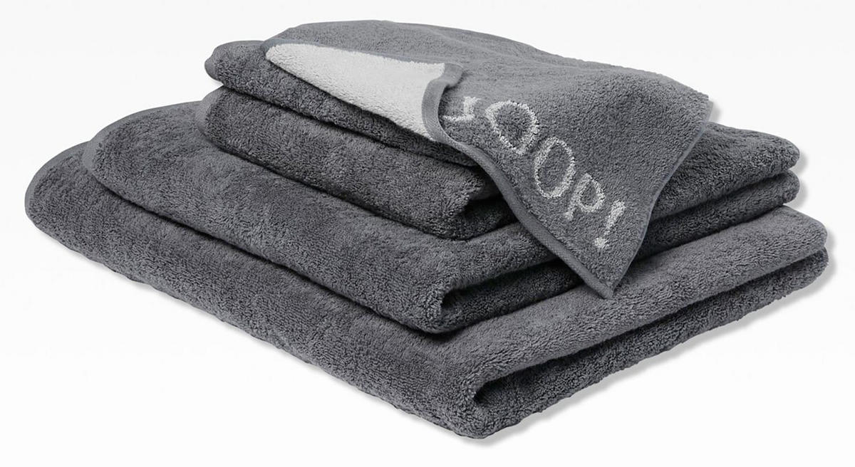 BRISAČA CLASSIC DOUBLEFACE  antracit, siva 30/50 cm  - siva/antracit, Basics, tekstil (30/50cm) - Joop!