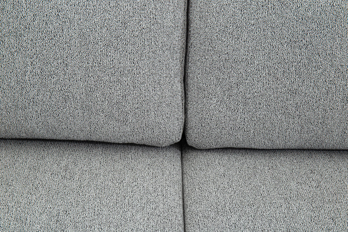 SCHLAFSOFA Leinenoptik Hellgrau  - Hellgrau/Schwarz, Design, Holz/Textil (220,5/86/96cm) - Livetastic