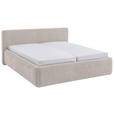 POLSTERBETT 240/200 cm,  in Creme,  - Creme, Design, Textil (240/200cm) - Xora