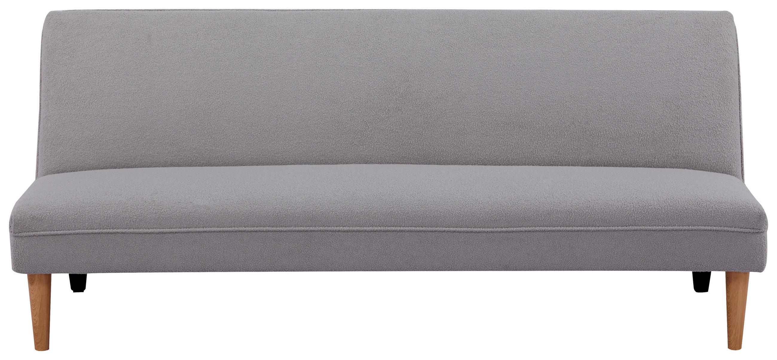 P & B ROZKLÁDACÍ POHOVKA, textil, šedá