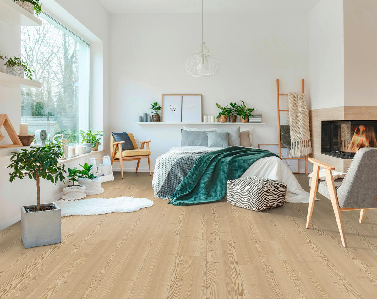 LAMINATBODEN Exquisit  - Lärchefarben, KONVENTIONELL, Holz (138.0/19.3/0.8cm)