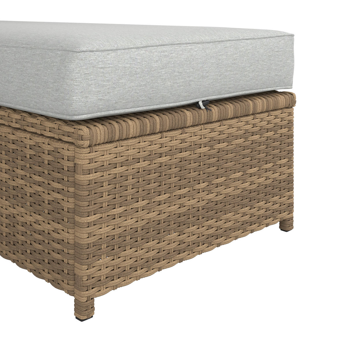 LOUNGEGARNITUR   178/67,5/67,5 cm Stahl  - Gelb/Grau, MODERN, Kunststoff/Textil (178/67,5/67,5cm) - Beldano