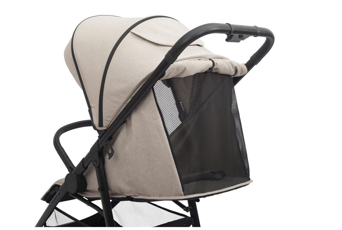 BUGGY Light Cruiser  - Beige/Schwarz, Basics, Kunststoff/Textil (55/56/107cm) - Jimmylee