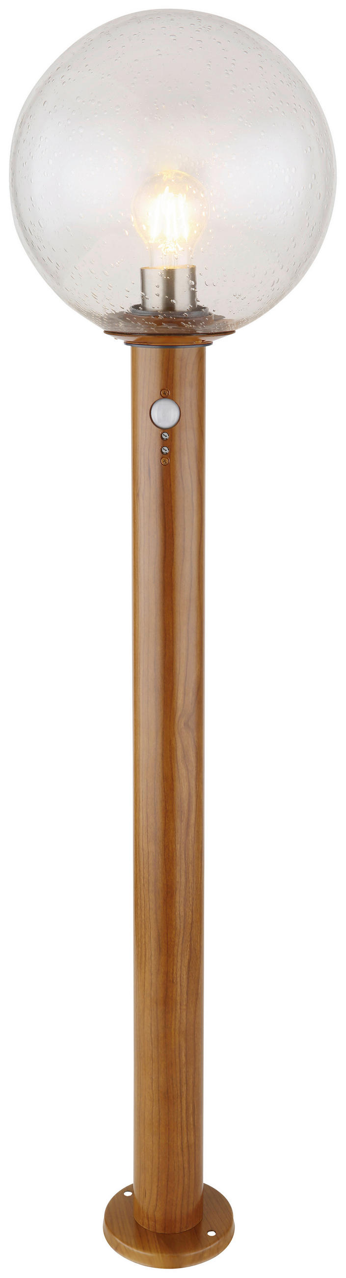 ZUNANJA STOJEČA SVETILKA        25/100 cm       - naravne barve/prozorno, Basics, kovina/steklo (25/100cm) - Globo