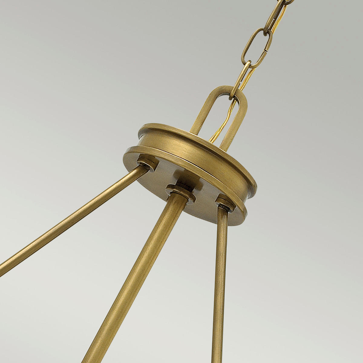 HÄNGELEUCHTE 54.3/62.1 cm  - Messingfarben, KONVENTIONELL, Glas/Metall (54.3/62.1cm) - Elstead Lighting
