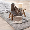 WOHNDECKE Uni Doubleface 150/200 cm  - Taupe/Anthrazit, Basics, Textil (150/200cm) - Joop!