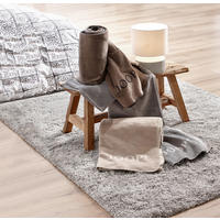 WOHNDECKE Uni Doubleface 150/200 cm  - Taupe/Anthrazit, Basics, Textil (150/200cm) - Joop!