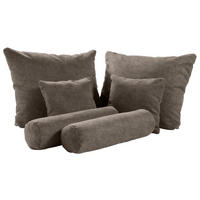 KISSENSATZ 6-teilig  - Braun, Design, Textil - Esposa