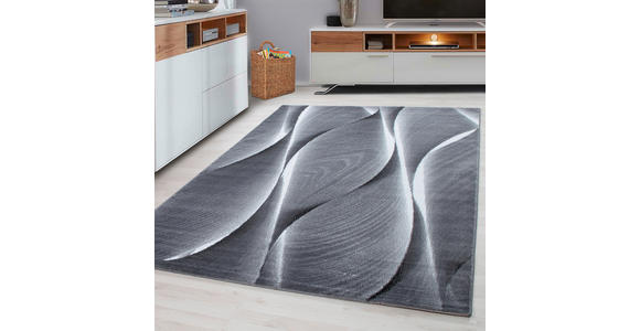 FLACHWEBETEPPICH 140/200 cm Parma Schwarz  - Schwarz, Design, Textil (140/200cm) - Novel