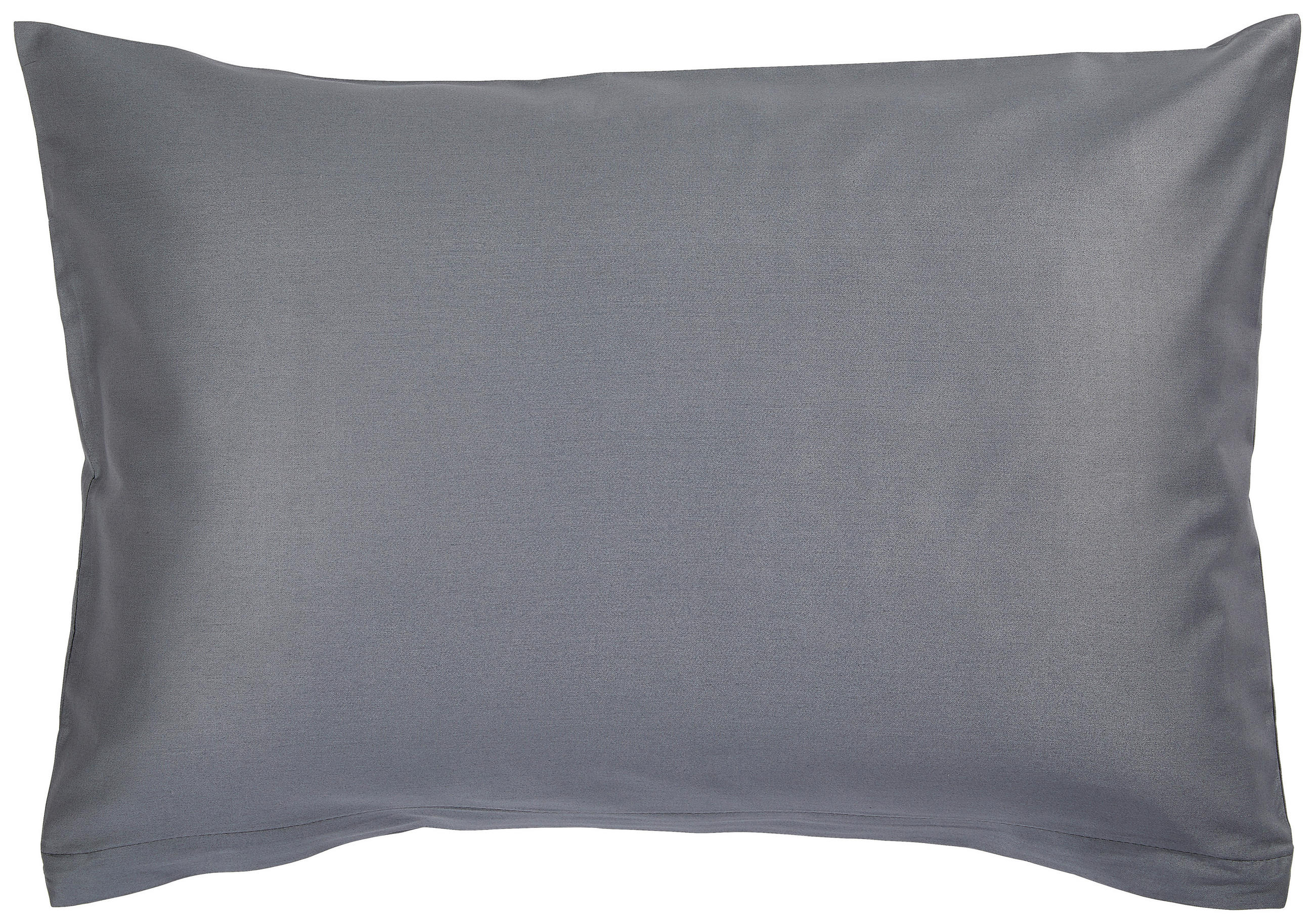 KOPFKISSENBEZUG - Anthrazit, Basics, Textil (40/60cm) - Janine