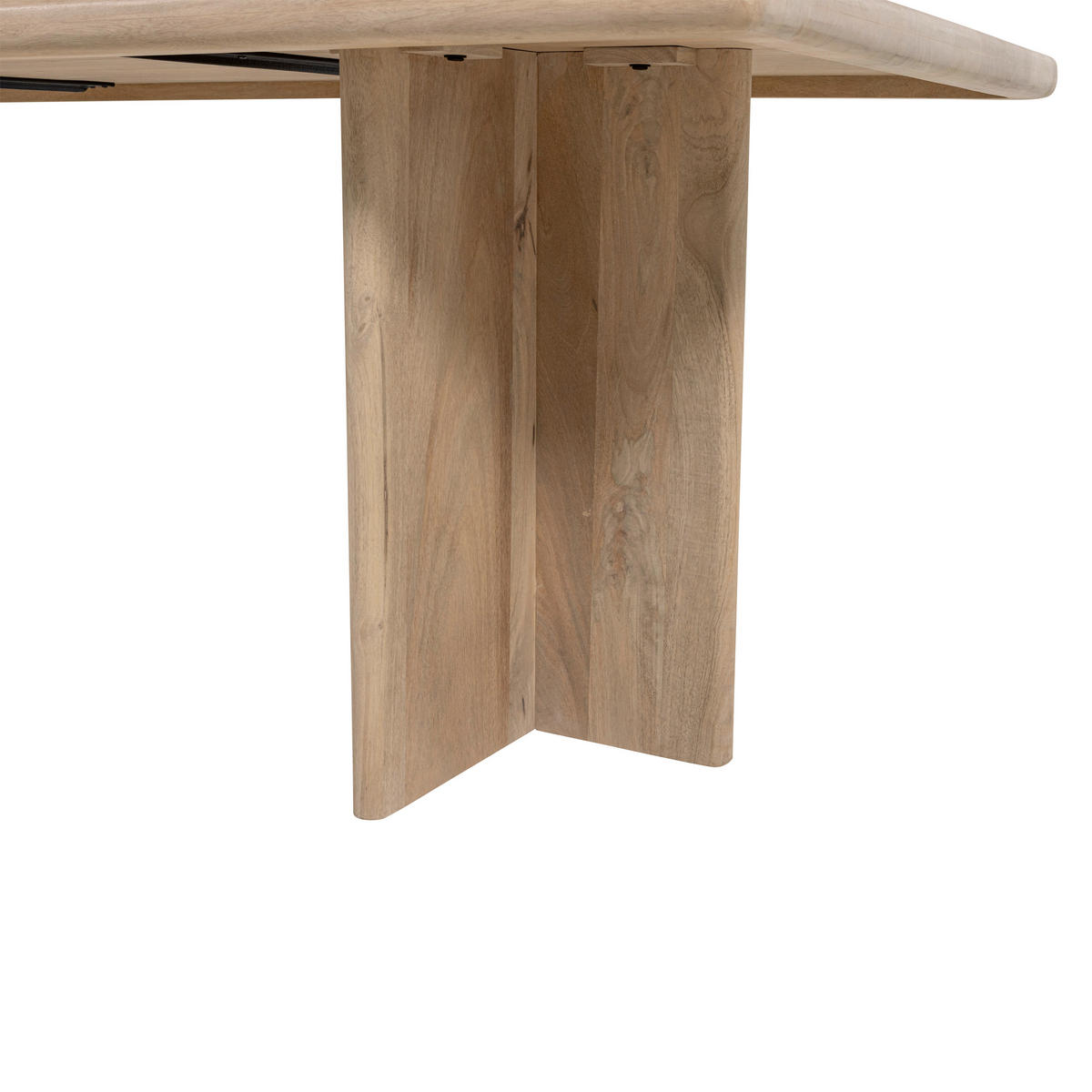 ESSTISCH 220/90/76 cm Echtholz  Holz in verschiedenen Größen erhältlich rechteckig Naturfarben  - Naturfarben, MODERN, Holz (220/90/76cm) - Livetastic