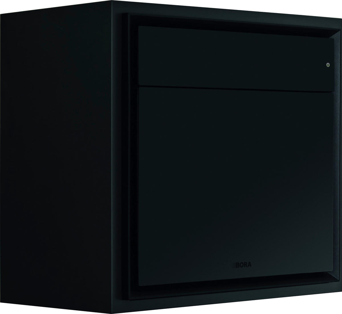 DAMPFBACKOFEN XBO  - Schwarz, MODERN, Glas/Metall (59,5/59,5/58cm) - Bora