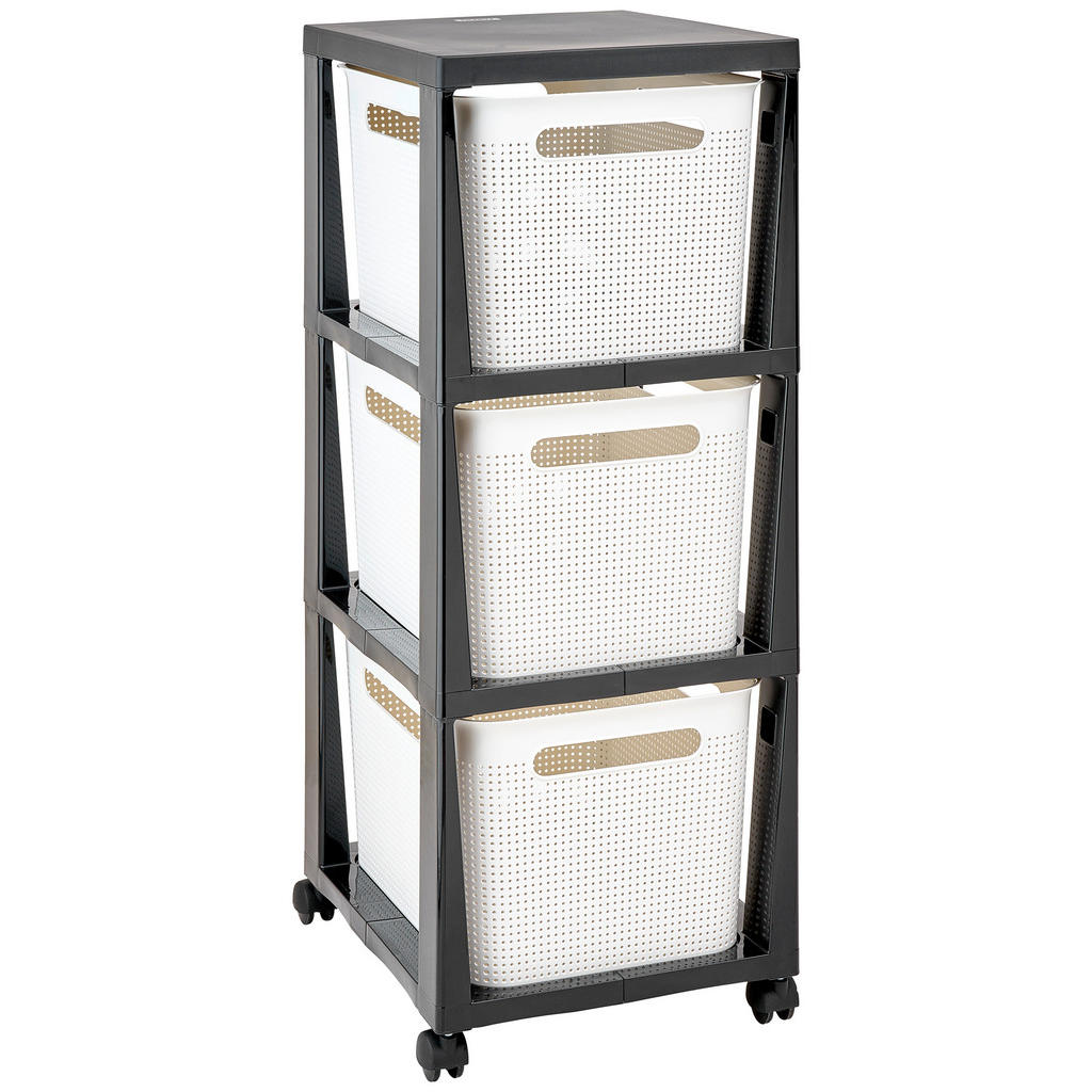 Rotho UNIVERZÁLNÍ VOZÍK, 36,6/29,6/77 cm