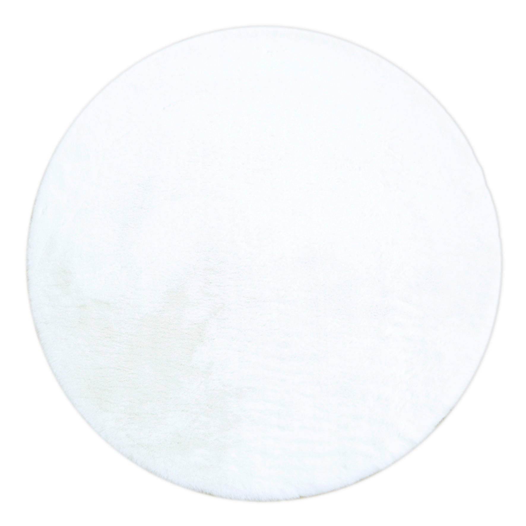 KOBEREC S VYSOKÝM VLASOM, 120 cm, biela - biela, Basics, textil (120cm)