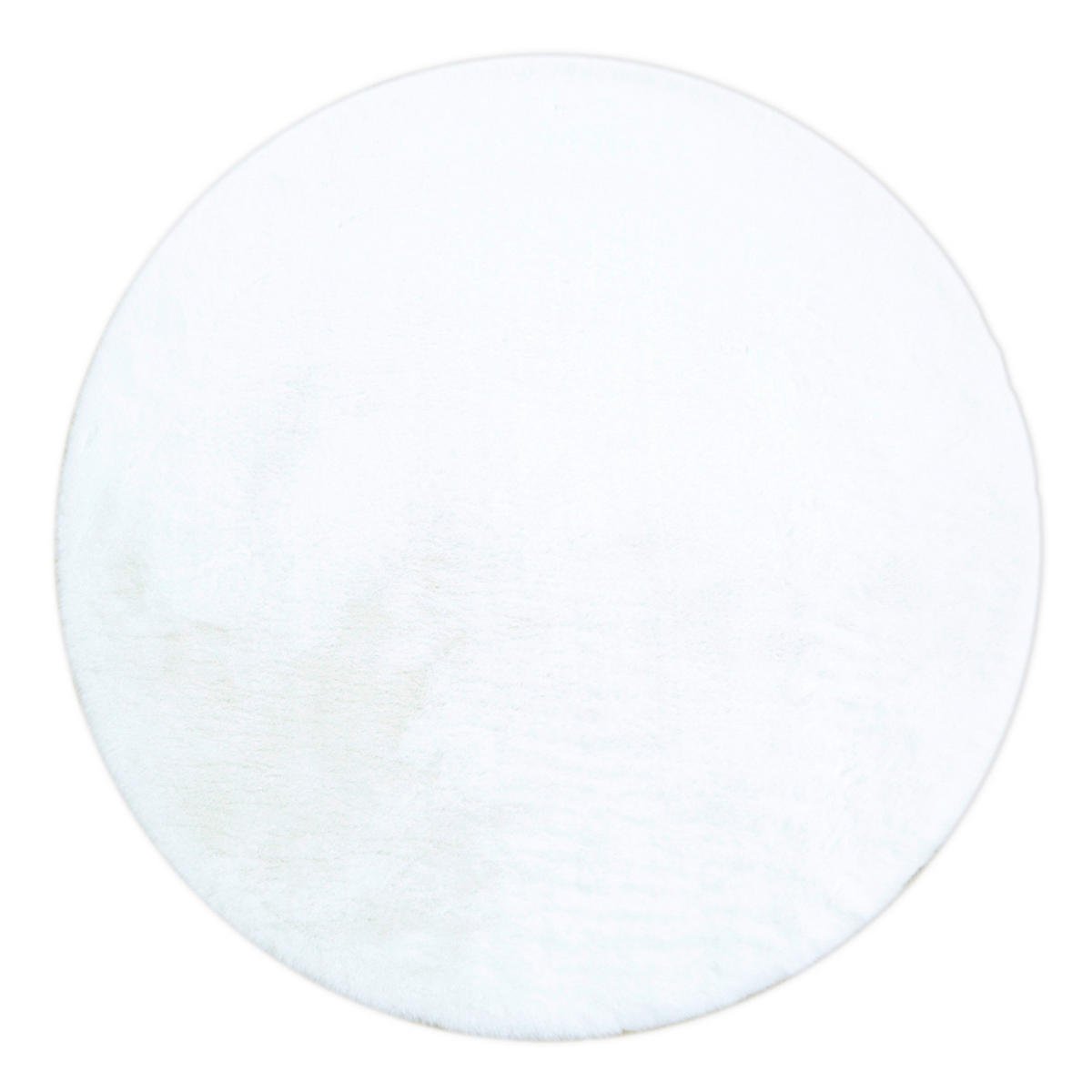 KOBEREC S VYSOKÝM VLASEM, 120 cm, bílá - bílá, Basics, textil (120cm)