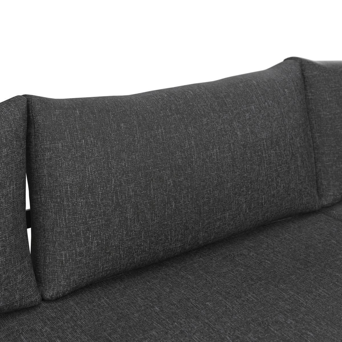 LOUNGEGARNITUR 17-teilig  - Dunkelgrau/Akaziefarben, Modern, Holz/Textil (228/228cm) - Ambia Garden