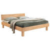 BETT 90/200 cm  in Eiche Bianco  - Eiche Bianco/Eichefarben, Natur, Holz (90/200cm) - Hasena