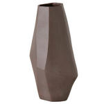 VASE  - Braun, Trend, Metall (31,5/16,5cm) - Ambia Home