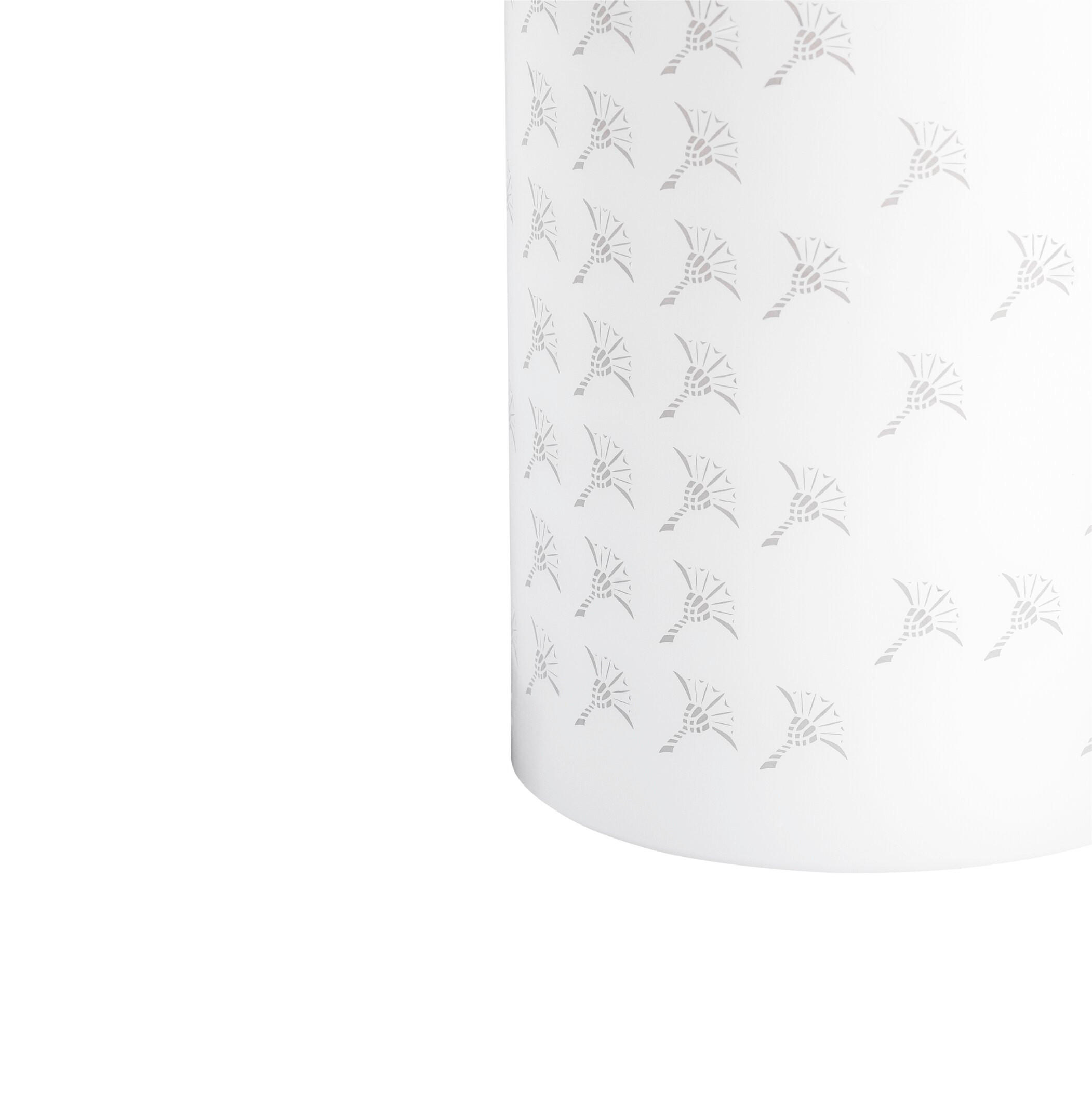 STUMPENKERZENSET  - Weiß, Design, Naturmaterialien (8/15cm) - Joop!