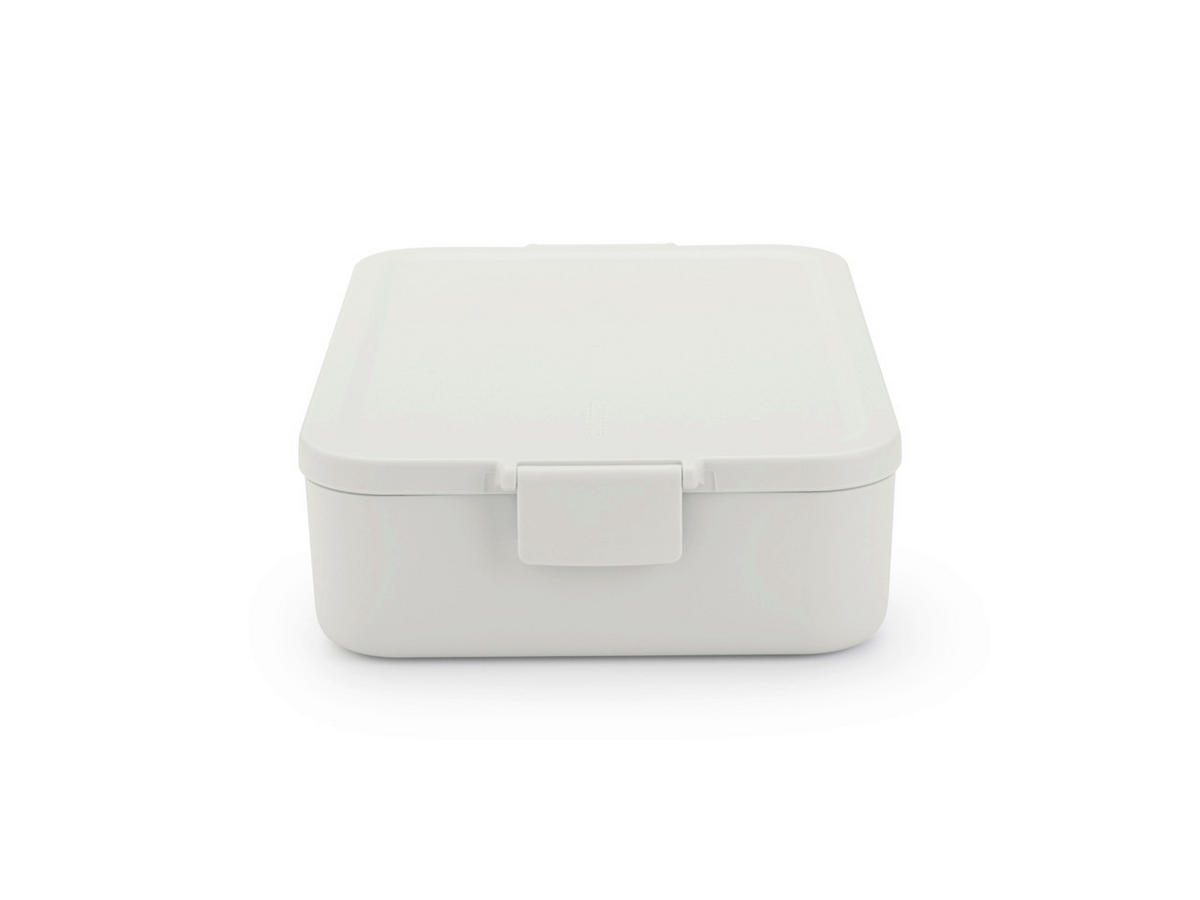 KRABIČKA NA OBĚD  - světle šedá, Basics, plast (25.9/6/16.7cm) - Brabantia