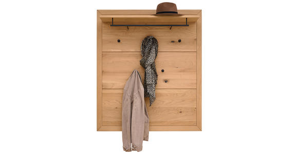 GARDEROBE  in 285/199/40 cm  - Eichefarben, KONVENTIONELL, Holz (285/199/40cm) - Linea Natura