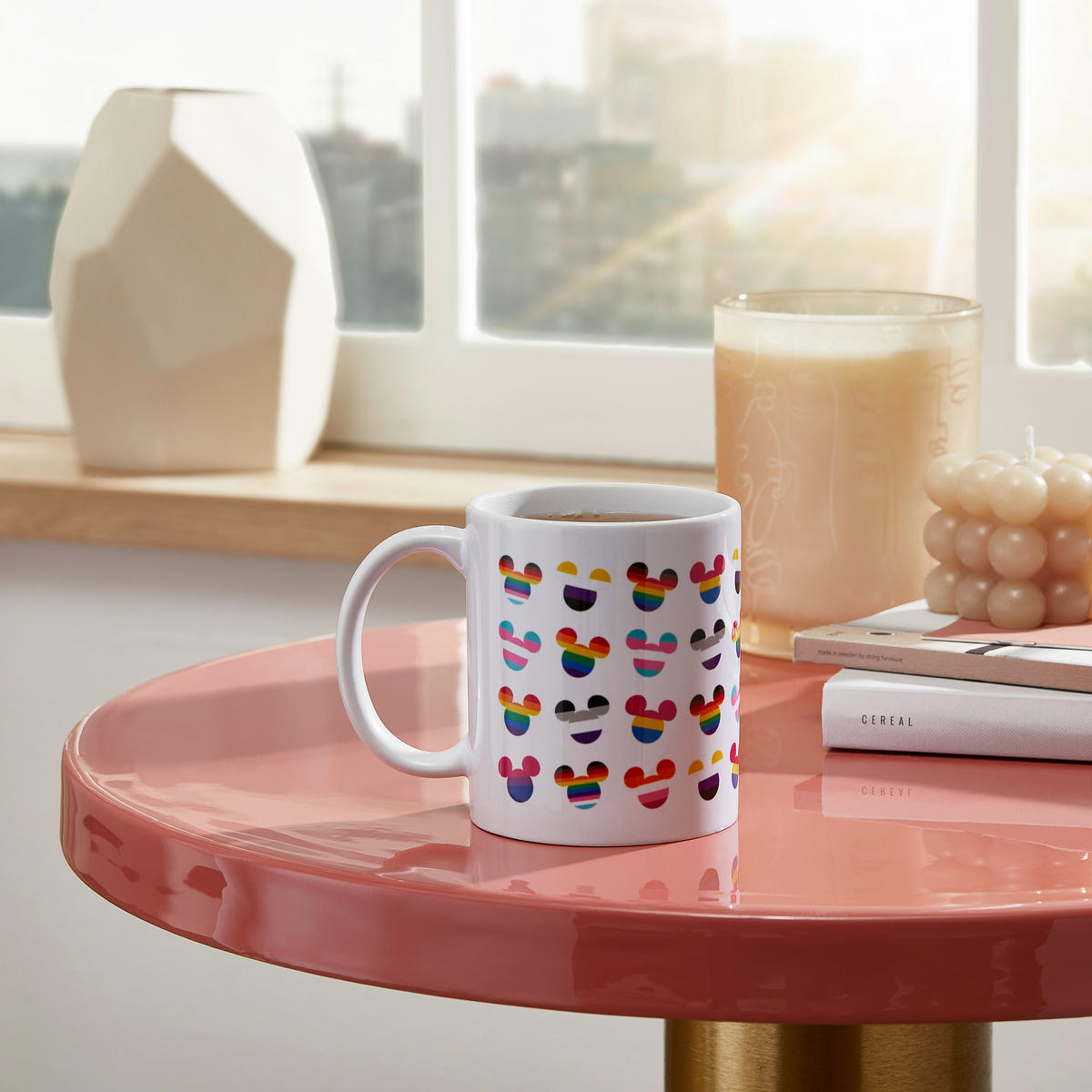KAFFEETASSE Mickey & Minnie 315 ml  - Multicolor, Basics, Keramik (12/9/10,5cm) - Disney