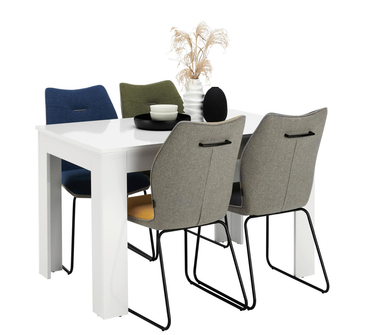 KIHÚZHATÓ ASZTAL - Basics, faalapú anyag (120-160/76,3/80cm) - Hom`in