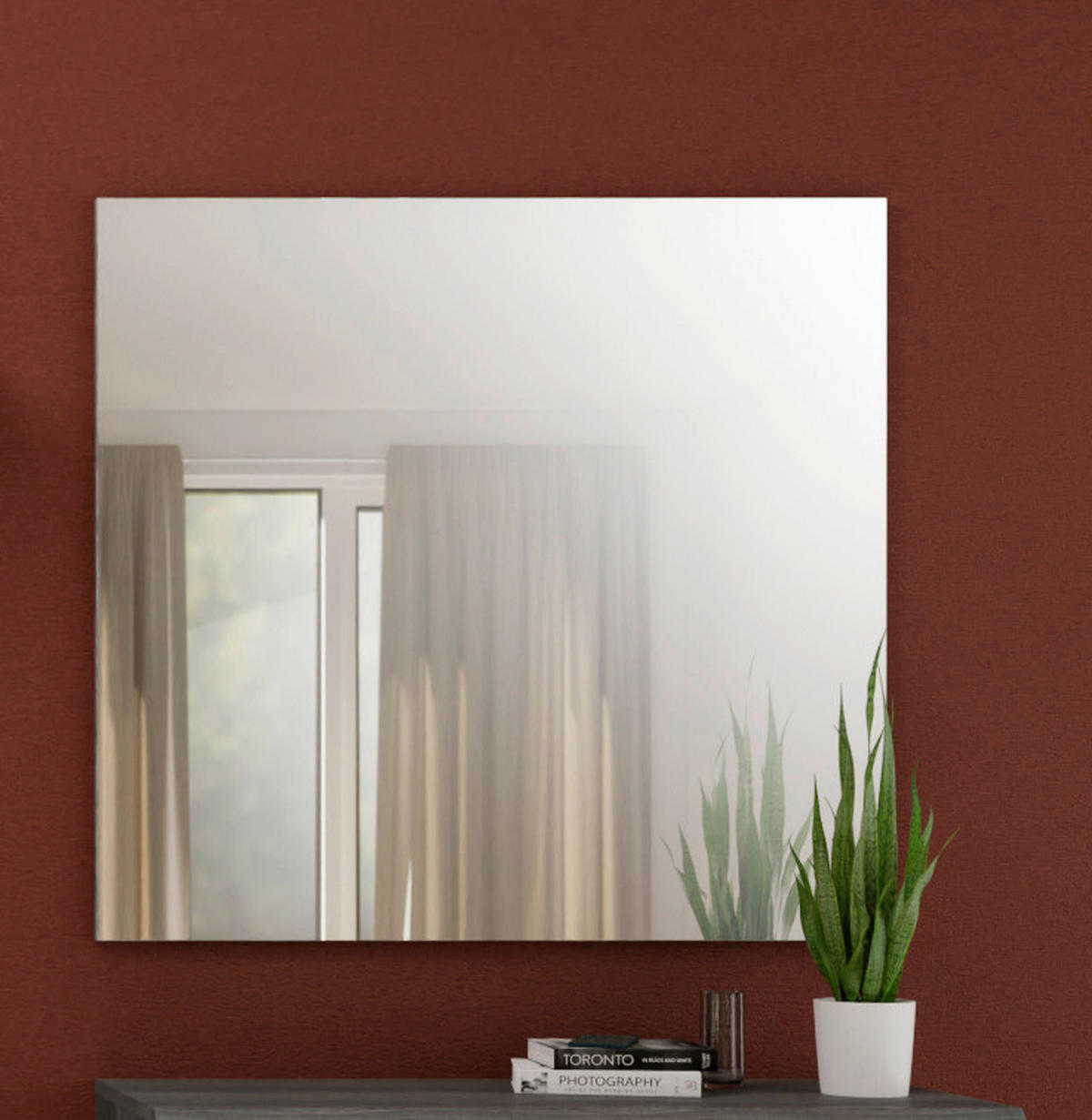 WANDSPIEGEL 90/87/2 cm    in  - Design, Holzwerkstoff (90/87/2cm) - MID.YOU