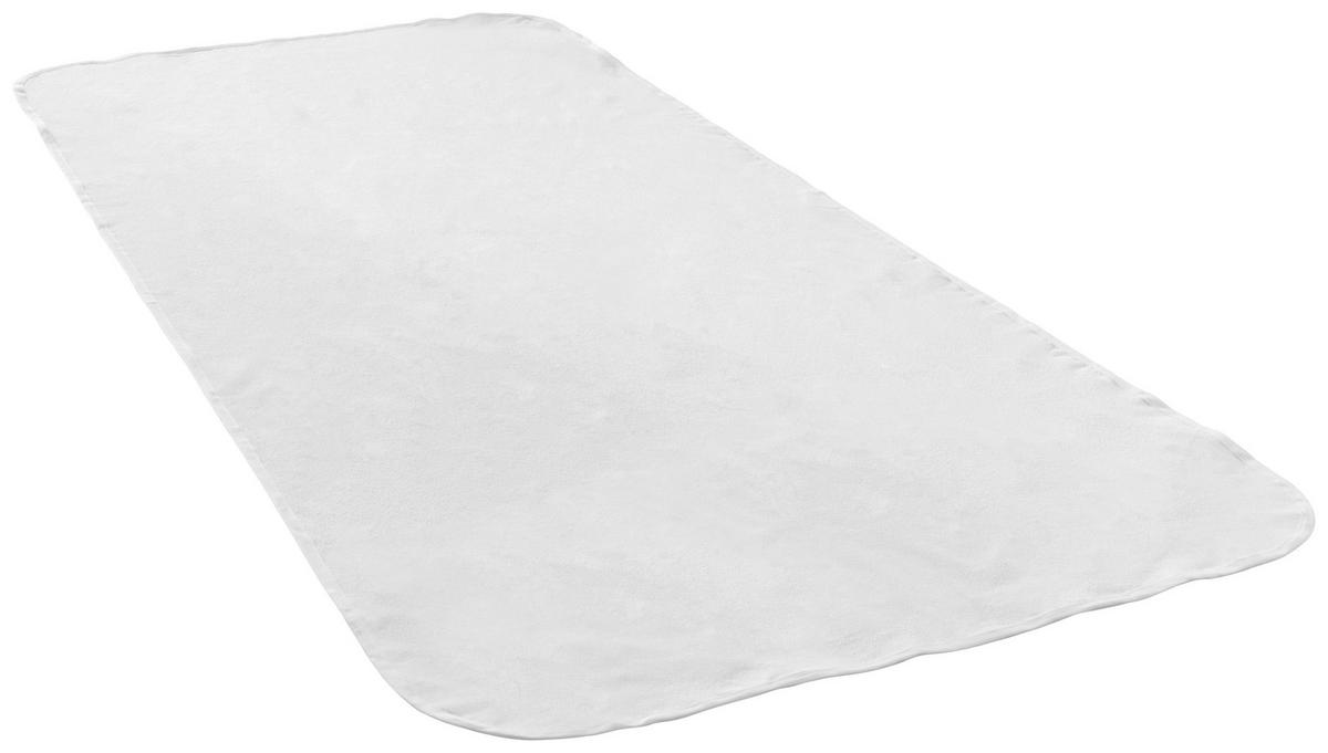 MATRATZENAUFLAGE   90/200 cm  - Weiß, Basics, Textil (90/200cm) - Elastica