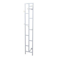WANDGARDEROBE  in Weiß  - Weiß, Design, Metall (36/33,5/180cm) - MID.YOU