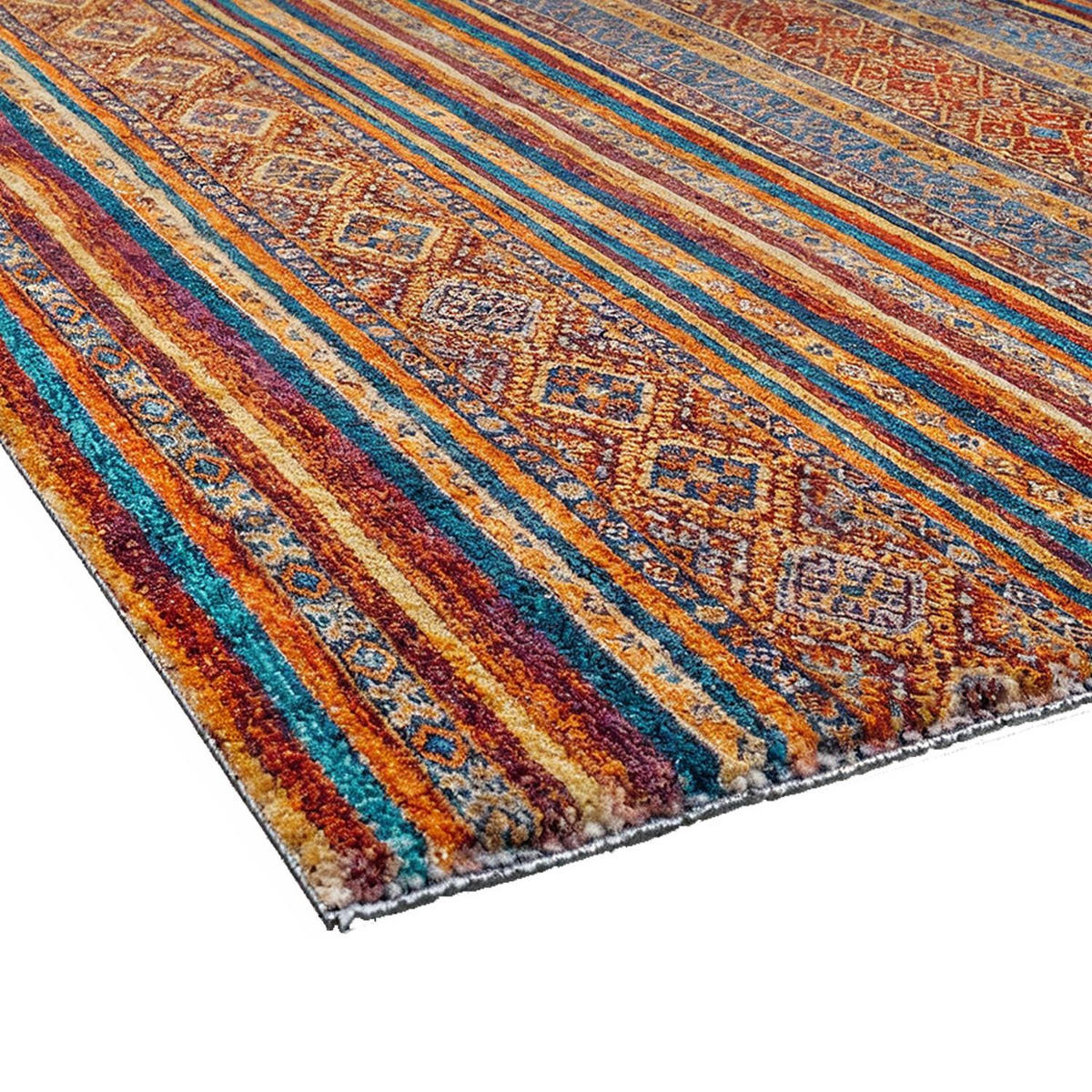 KÜCHENLÄUFER 80/190 cm Velvet Ethnic Multicolor  - Multicolor, Design, Kunststoff/Textil (80/190cm) - Esposa