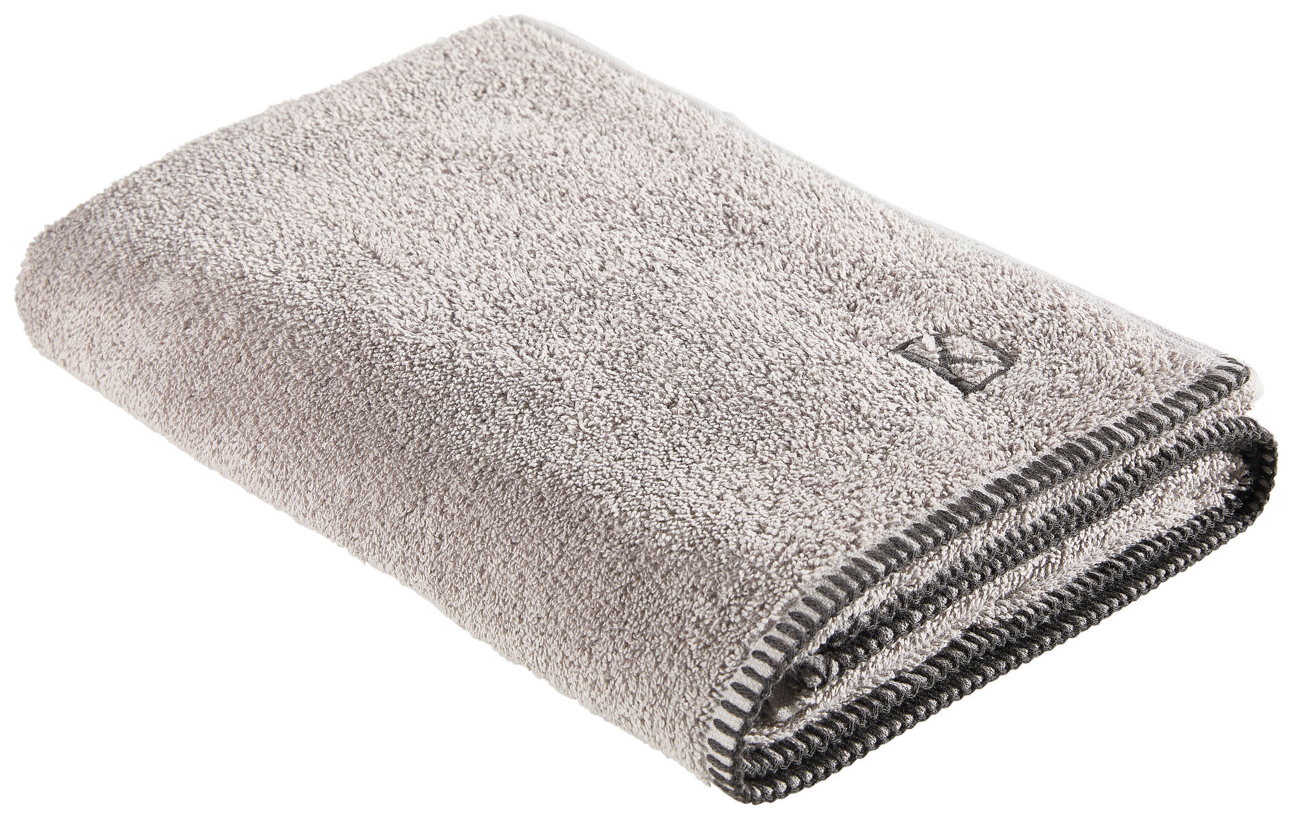TÖRÖLKÖZŐ 70/140 cm ezüstszínű  - ezüstszínű, Konventionell, textil (70/140cm) - Dieter Knoll