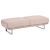 HOCKER Webstoff Rosa  - Rosa, Design, Textil/Metall (160/44/60cm) - Dieter Knoll