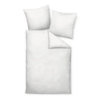 BETTWÄSCHE Giacomo Makosatin 200/220 cm  - Weiß, Basics, Textil (200/220cm) - Janine