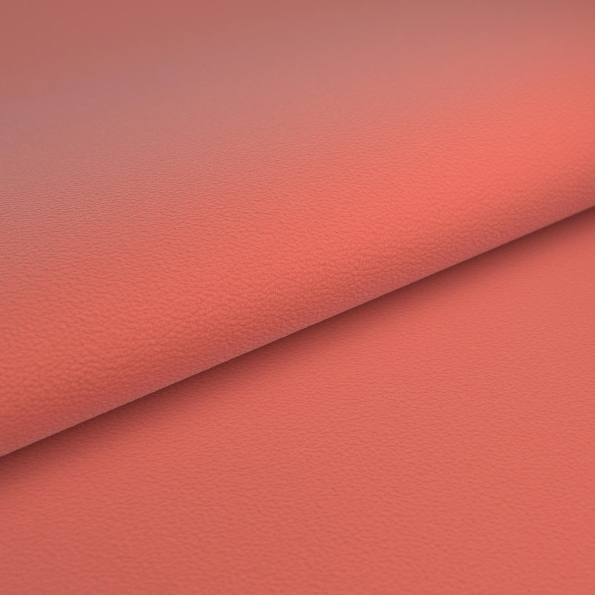 DREHSTUHL Lederlook Grau, Orange, Weiß  - Orange/Weiß, MODERN, Kunststoff/Textil (70/103-115/70cm)