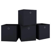 FALTBOX  - Schwarz, Basics, Kunststoff (27/28/27cm) - MID.YOU