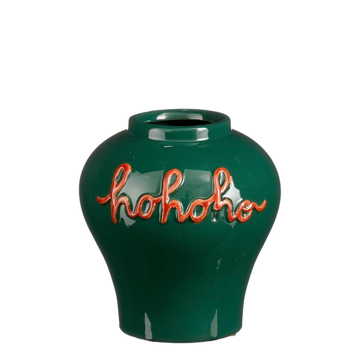 VAZA DEKORATIVNA     keramika  - zelena, Basics, keramika (12.5/12.5/13.5cm)