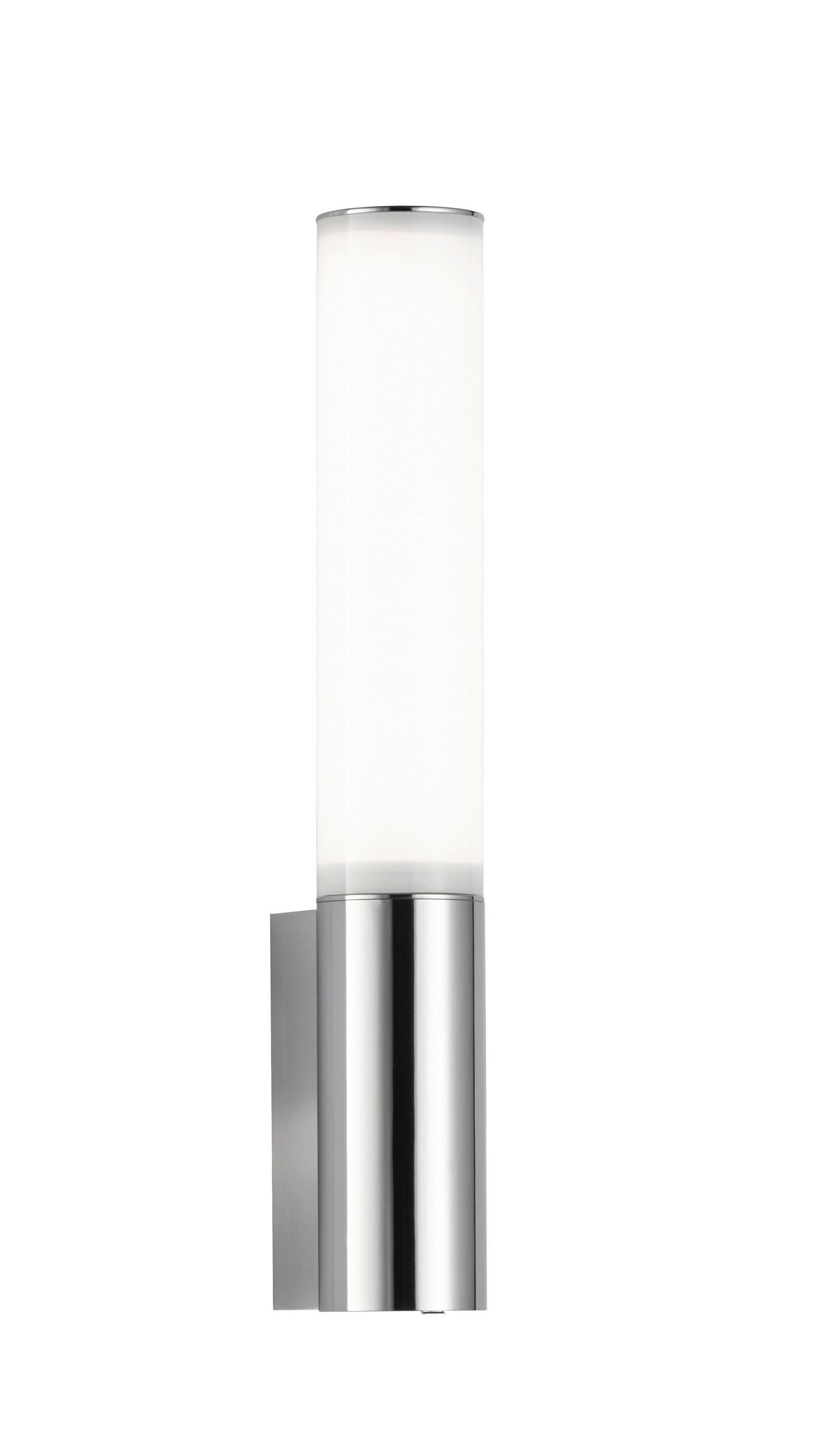 LED VÄGGLAMPA   - klar/kromfärg, Basics, metall/glas (39/6/10cm) - Celina